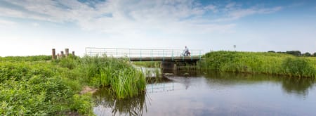 Fietsroute Groningen, Onlanden en Kardinge Fietsroute Groningen, Onlanden en Kardinge