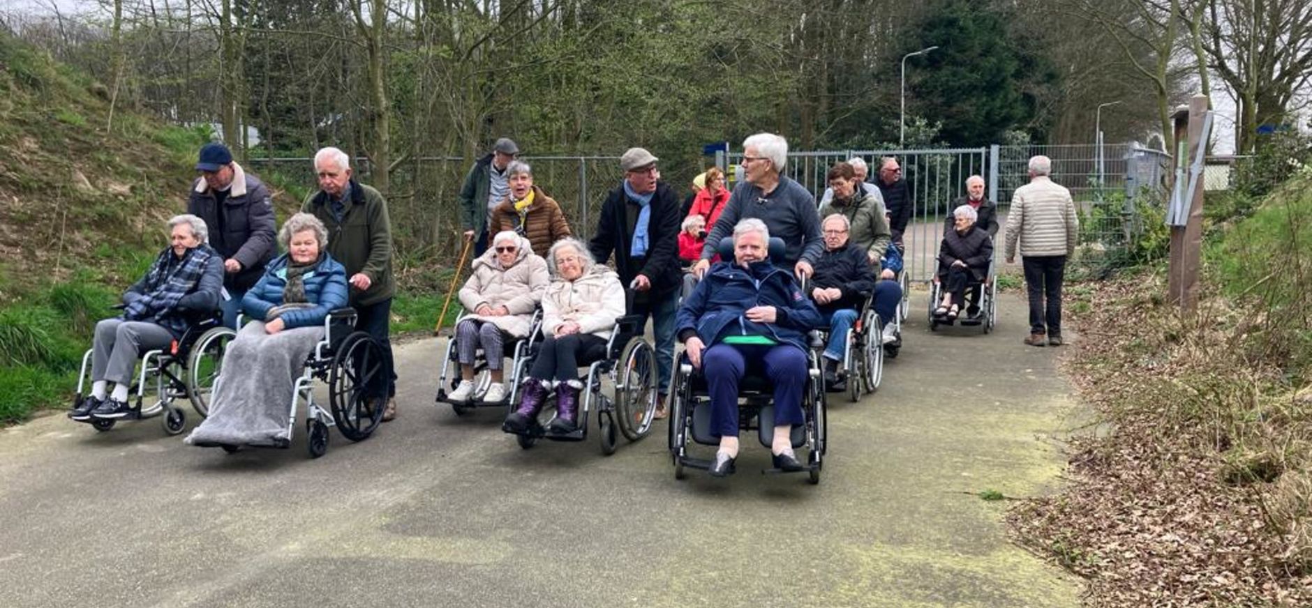 Bewoners Mariahove in de Meiduinen Bewoners Mariahove in de Meiduinen