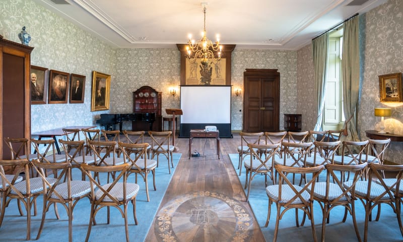 Vergaderen in Kasteel Hackfort
