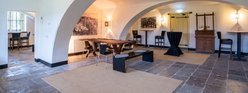 Souterrain van kasteel Hackfort