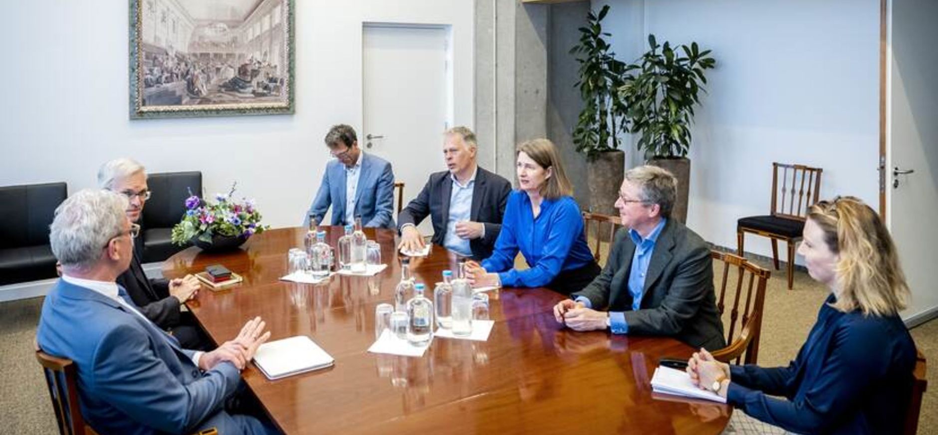 foto: ANP informateurs spreken met natuurorganisaties