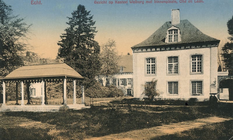 Het vroegere kasteeldomein Walburg