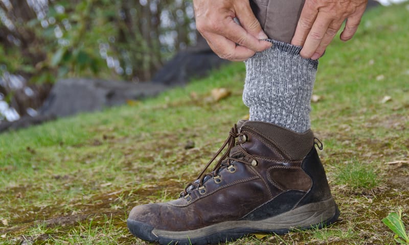 Broekspijp in je sok