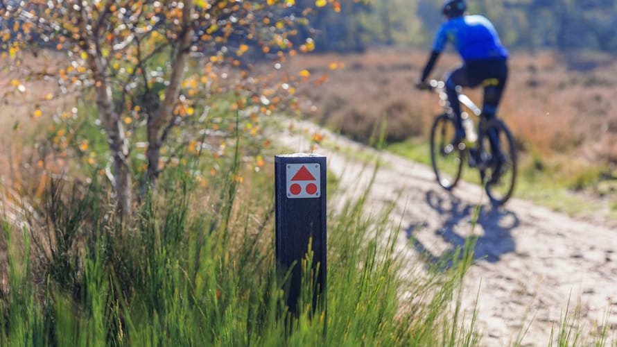 MTB-route in De Loonse en Drunense Duinen