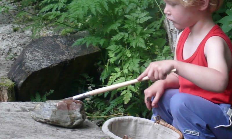 Schilderen met water