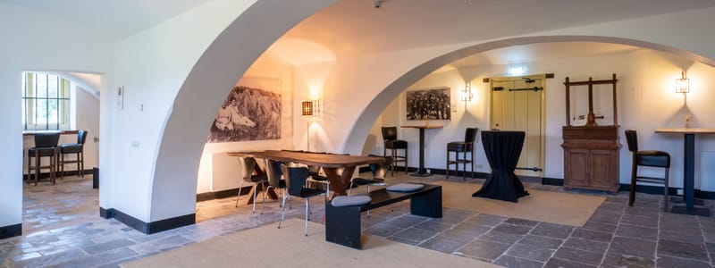 Souterrain van kasteel Hackfort