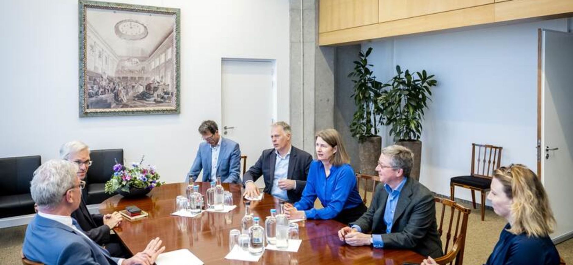 foto: ANP informateurs spreken met natuurorganisaties