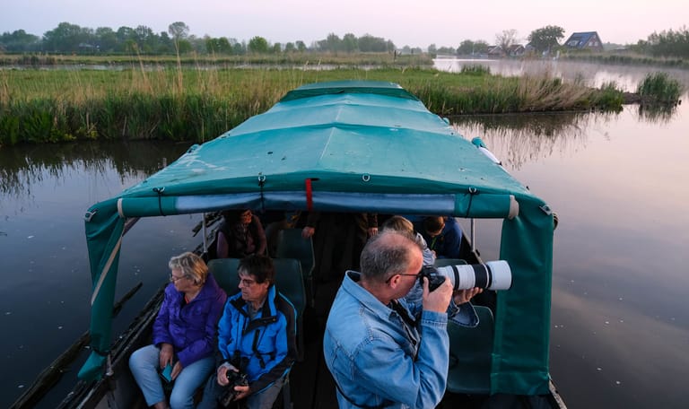Varen en fotograferen op de Vlietlanden
