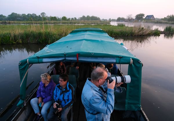 Varen en fotograferen op de Vlietlanden