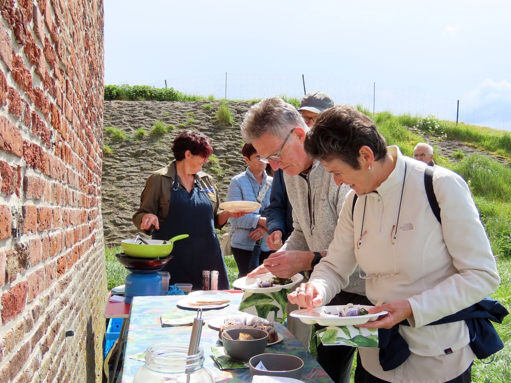 Smakelijke wandeling in Koudekerkse Inlaag
