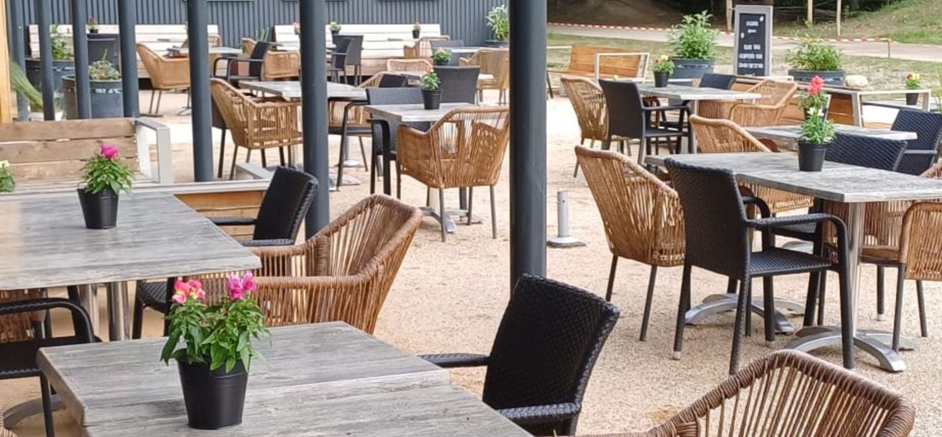 Terras van het Proeflab