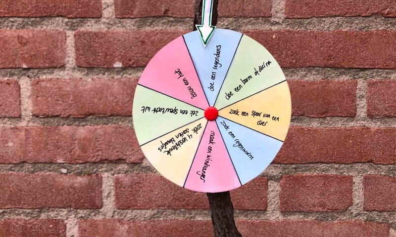 Rad met buitenspeeltips