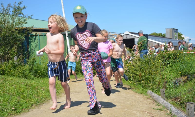 Opening Speelnatuur van OERRR Belevenisboerderij Schieveen