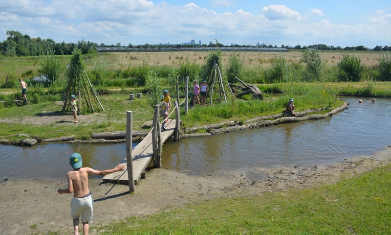 Speelnatuur van OERRR Belevenisboerderij Schieveen 3