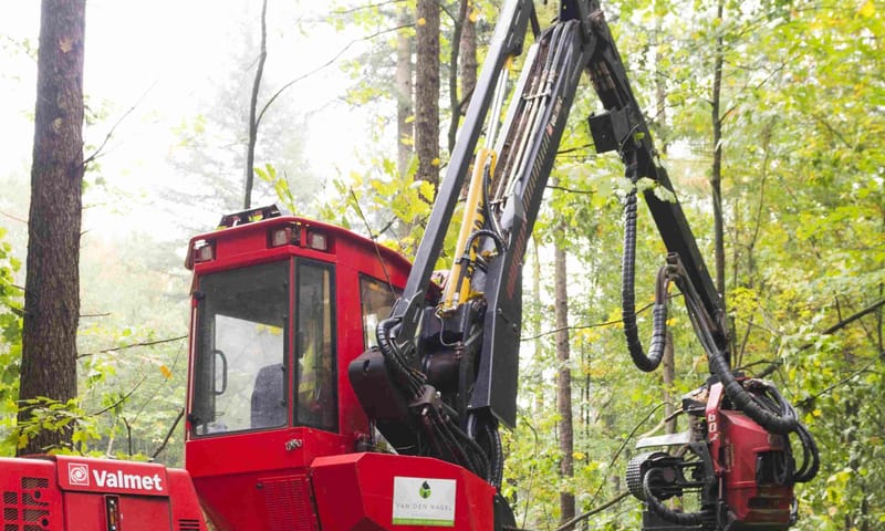 machines aan het werk