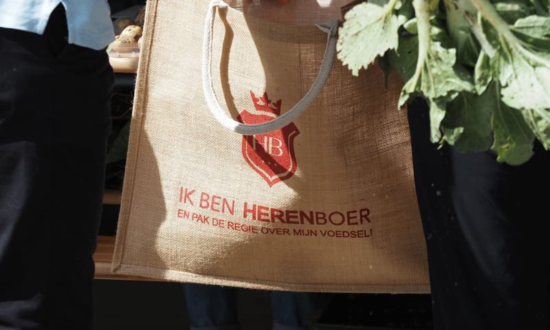 Jute zak Herenboeren Rhoon