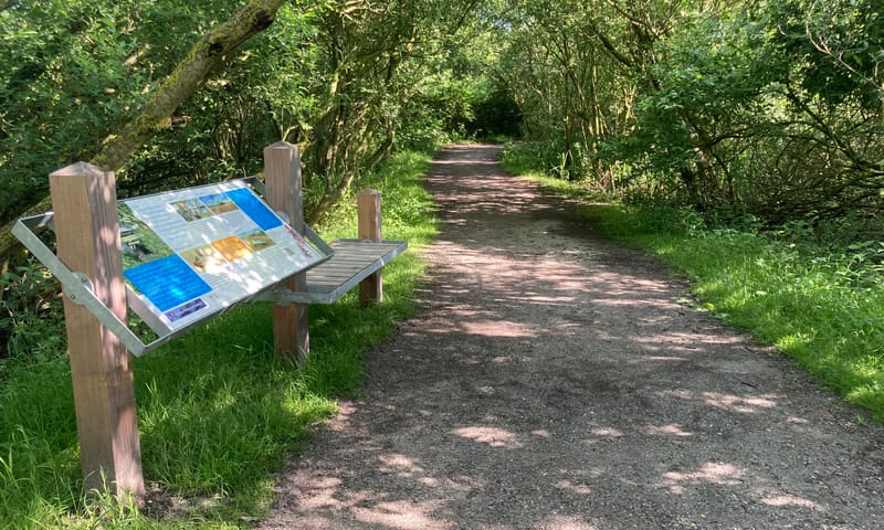 Informatiebord Westerplas