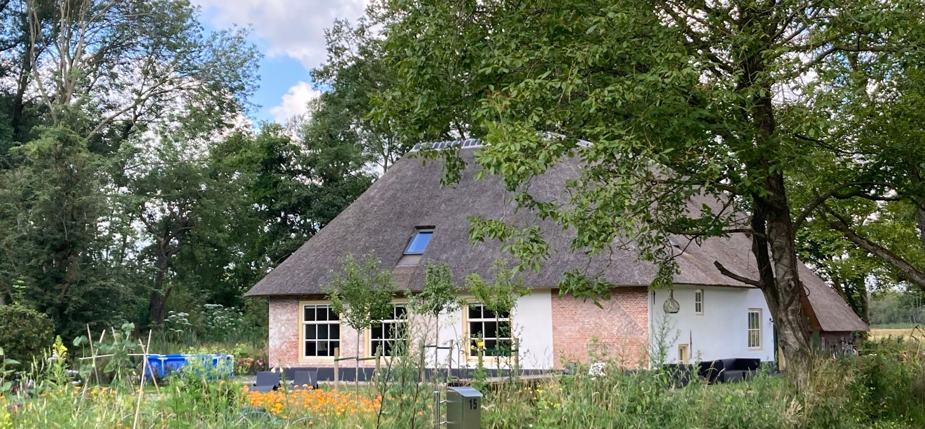 Naardermeer 13-15 boerderijen 2024 close up