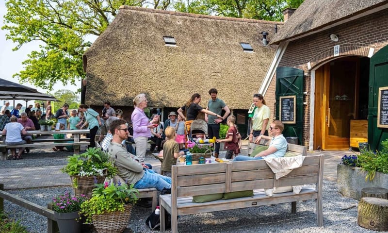 Terras van Herberg de pas