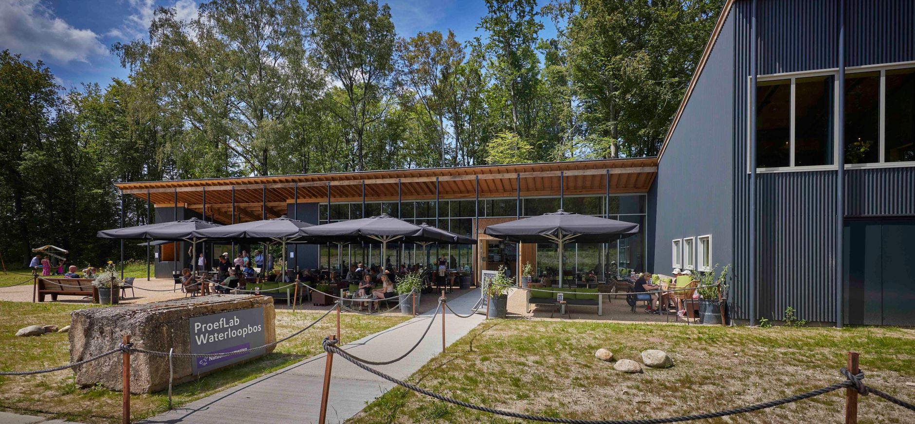 Het Proeflab in het Waterloopbos