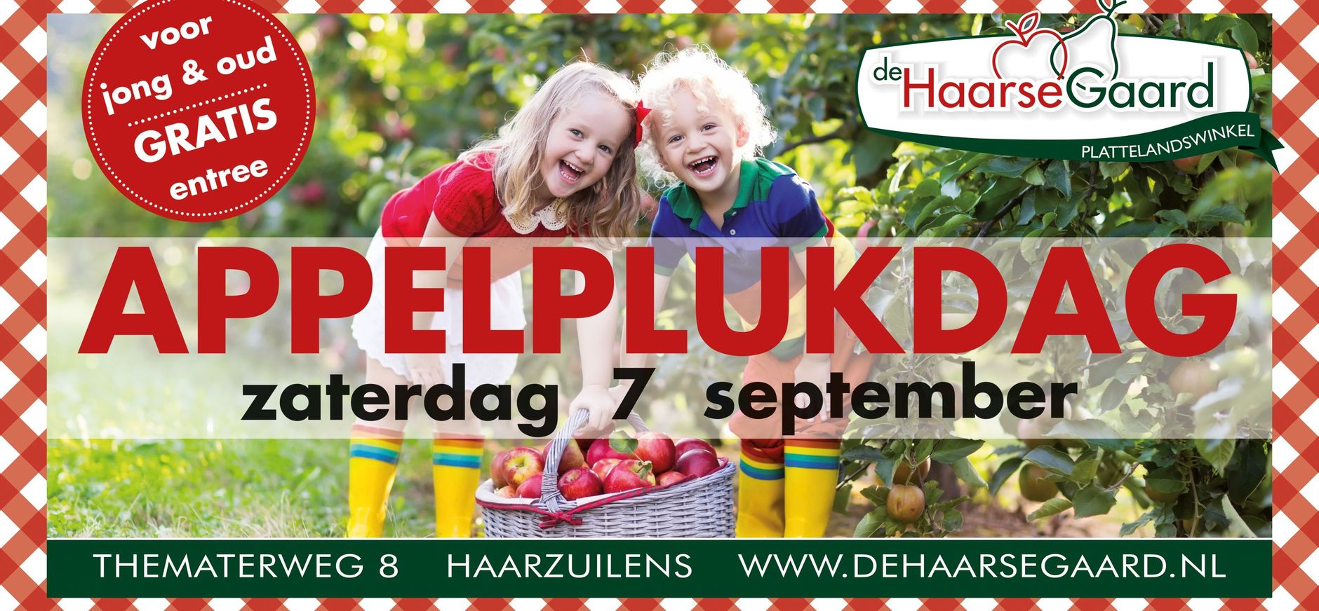 Appelplukdag flyer