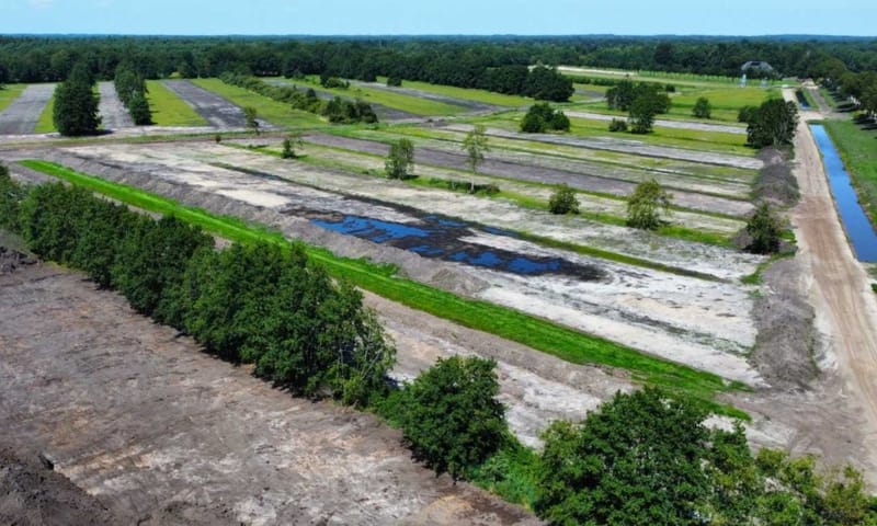 Luchtfoto Ootmaanlanden