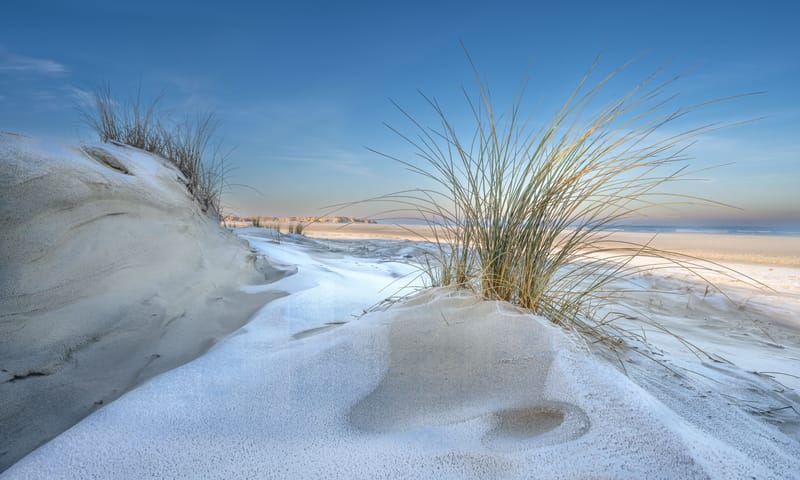 Wandelen langs de kust
