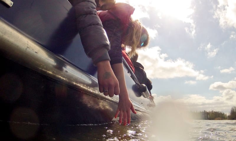 Varen met de elektroboot