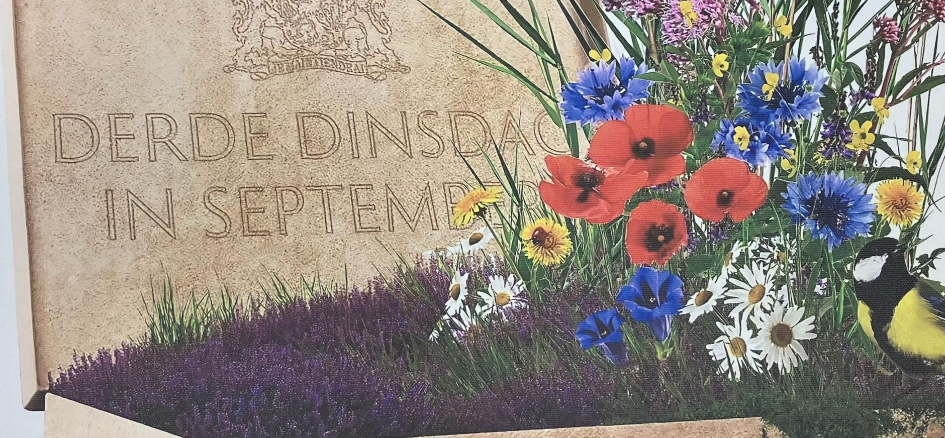 Koffer van Prinsjesdag vol planten