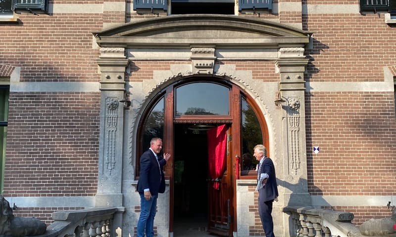 Officiële opening jachthuis en koetshuis Leusveld