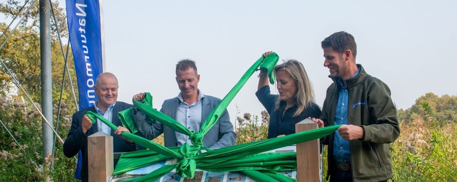 Onthulling vogelpaneel Pastoorsweijer Onthulling vogelpaneel Pastoorsweijer