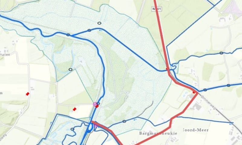 Omleiding wandelingen Eerderhooilanden Omleiding wandelingen Eerderhooilanden