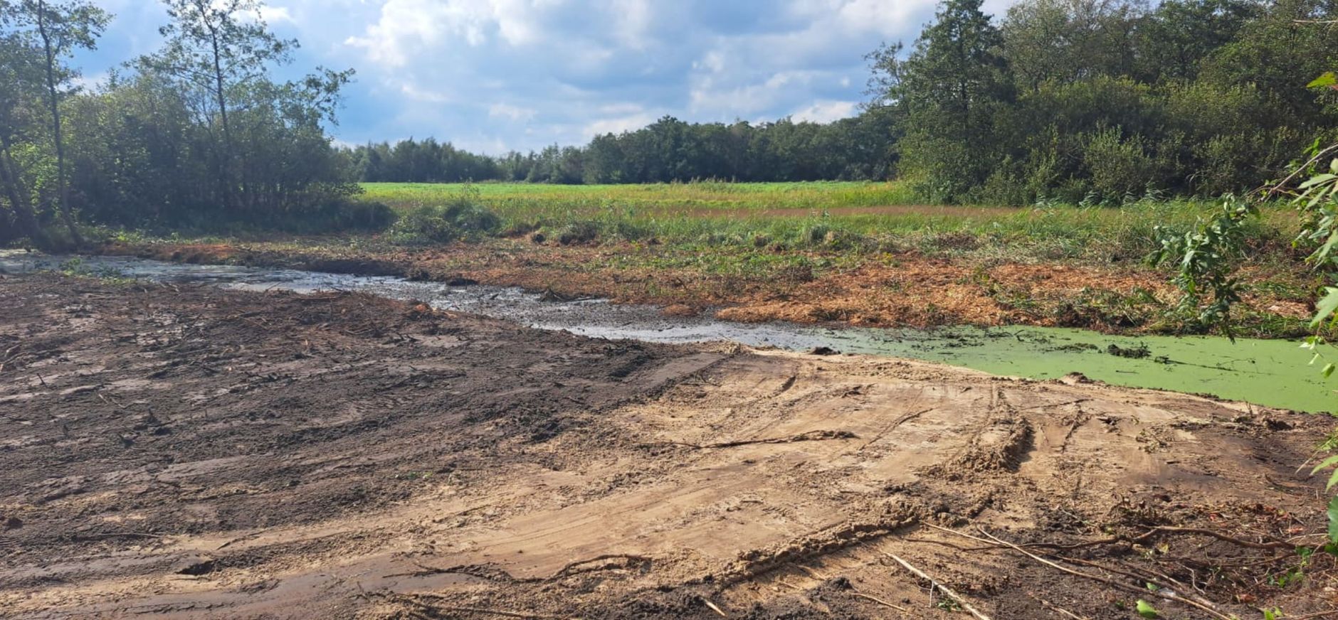 Natuurverbinding Vuntus Doorzicht van natuurverbinding in de Vuntus, Loosdrecht