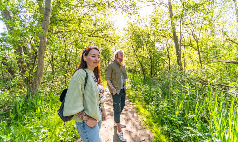 Wandelend stel