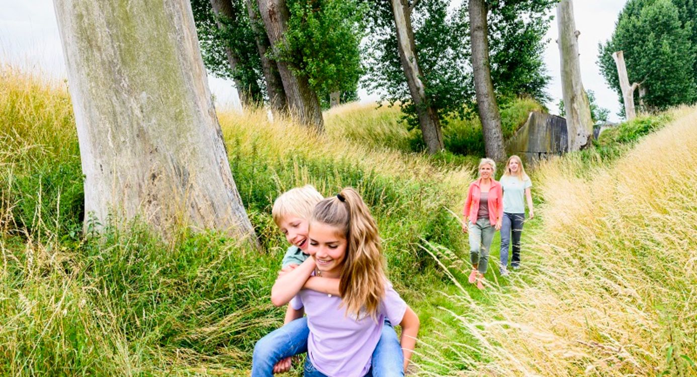 Liniepad Wandelen van fort tot fort