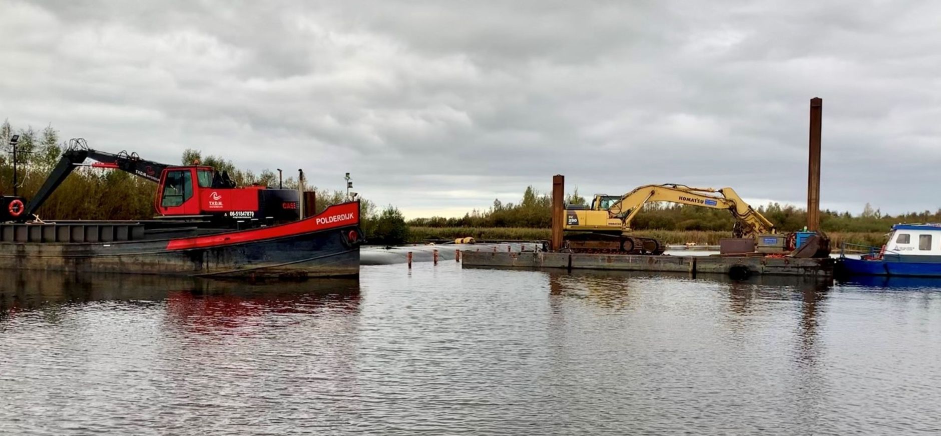 Nieuwe vooroever eiland Beulake Aanleg nieuwe vooroever eiland Beulake