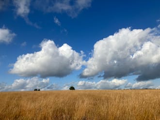 Terletse Heide wolkenlucht