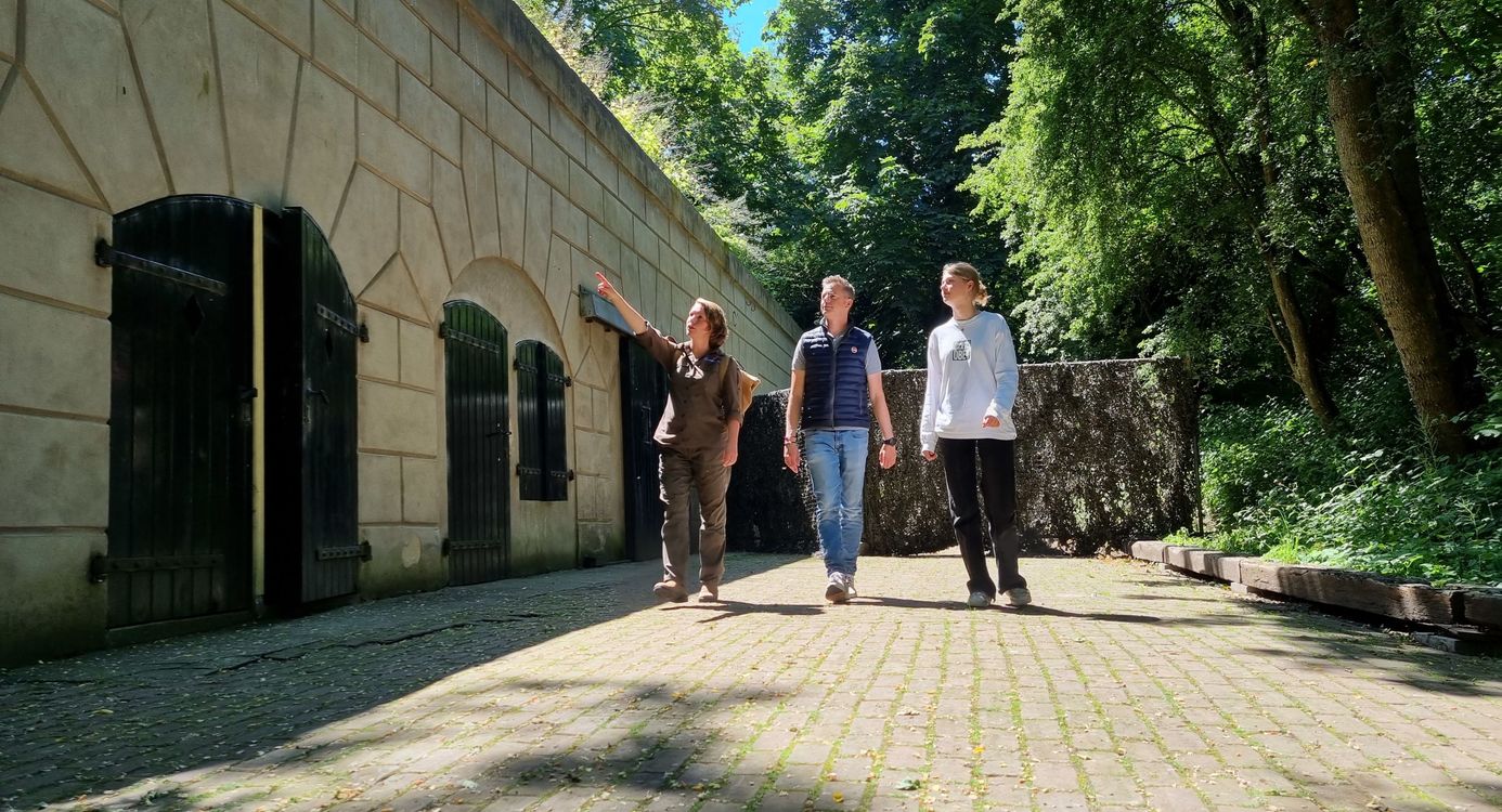 Groepsrondleiding op Fort bij Abcoude