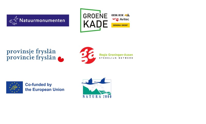 Overzicht samenwerkende organisaties en bedrijven kadeherstel Fochteloërveen
