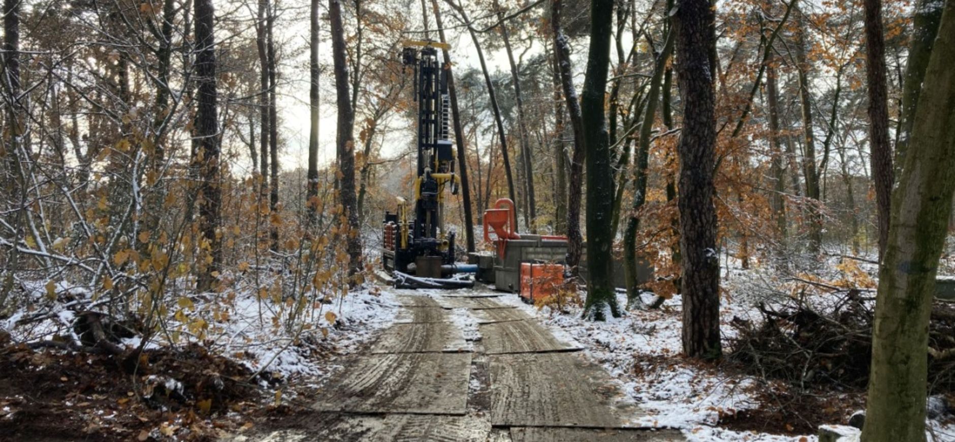 De waterwinputten in Loohuisbos, Aalten, voor vervanging