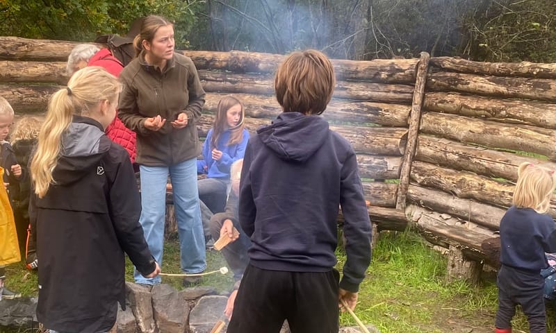 Marshmallows roosteren