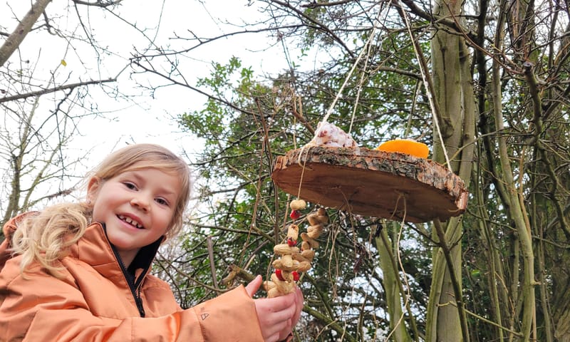Mobiele vogelhanger