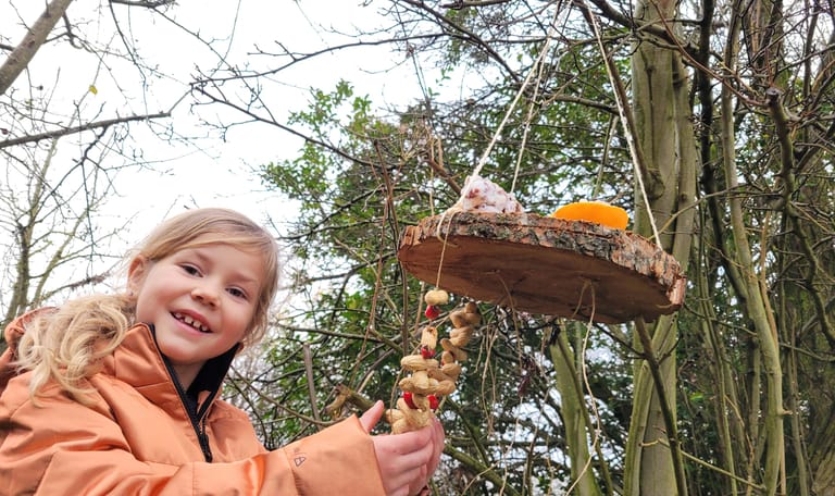 Mobiele vogelhanger
