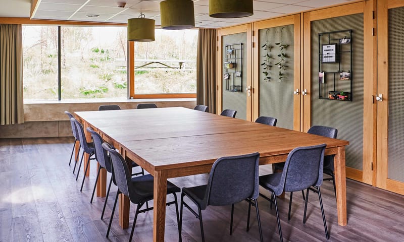 Vergaderzaal bij Paviljoen de Posbank