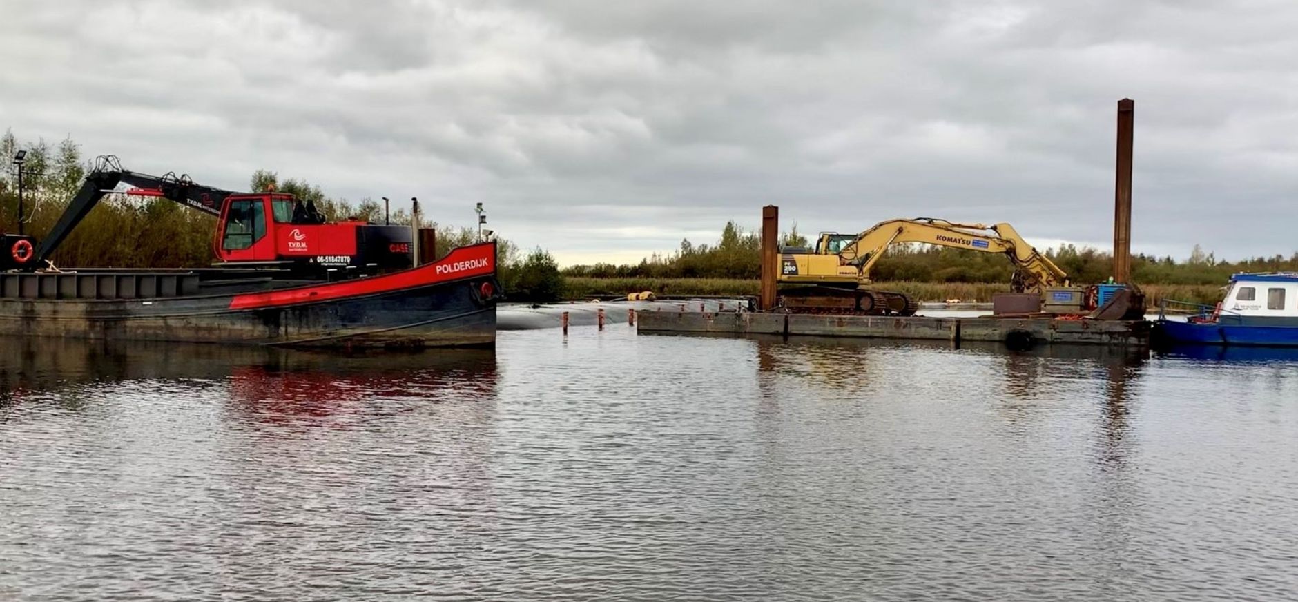 Nieuwe vooroever eiland Beulake Aanleg nieuwe vooroever eiland Beulake