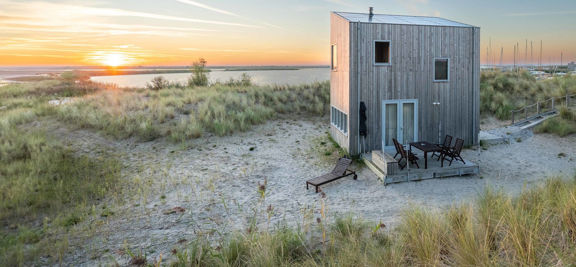 Vakantiehuis op de Marker Wadden