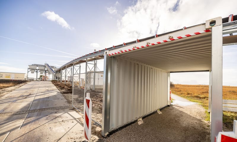 Fietstunnel emissiearm werken Fochteloerveen Fietstunnel emissiearm werken Fochteloerveen