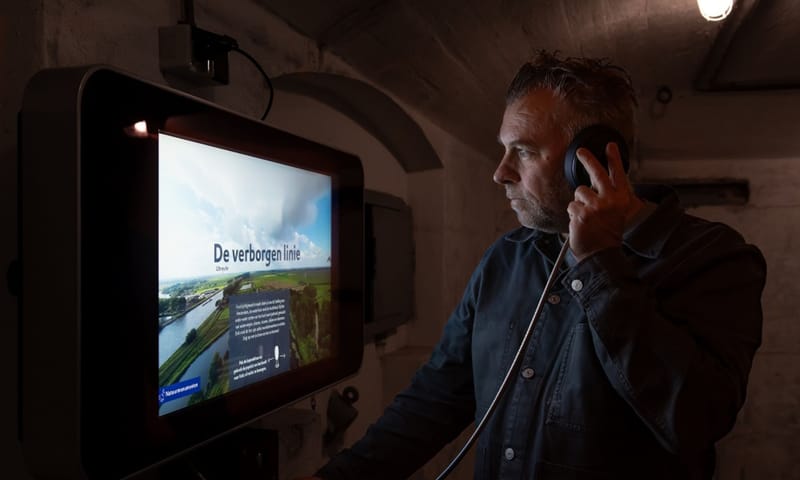 Virtuele beleving 'De verborgen Linie' Virtuele beleving 'De verborgen Linie'