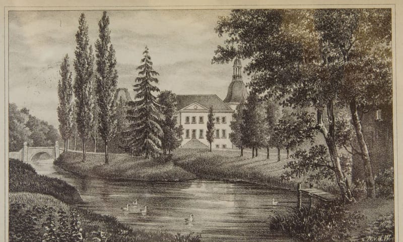 Hackfort begin 19e eeuw Gelders Archief 1505-S267-18991 Hackfort begin 19e eeuw Gelders Archief 1505-S267-18991