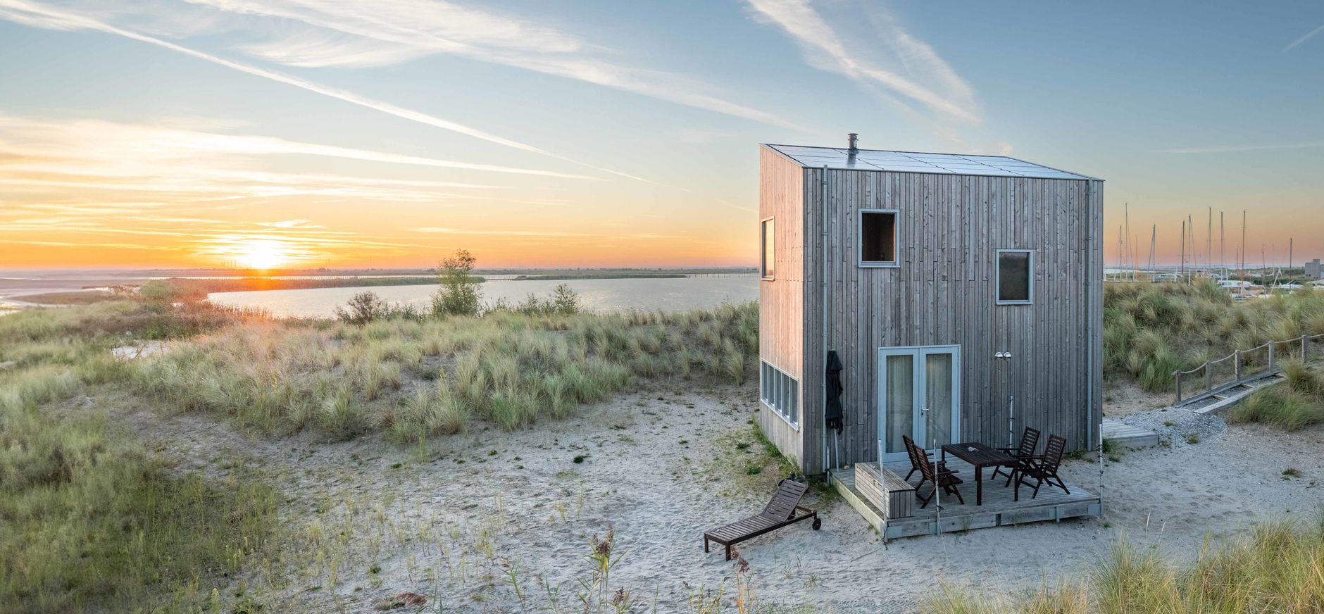 Vakantiehuis op de Marker Wadden